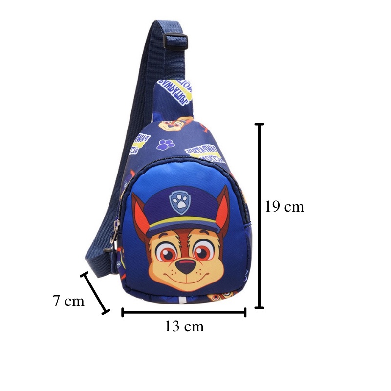 Túi đeo chéo bao tử cho bé trai bé gái phù hợp trẻ em từ 3 tuổi đeo ngực mini nhiều hình dễ thương Bắp Ngô Kids