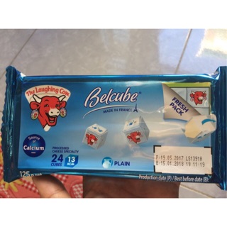 Phô mai Belcube 125g vị sữa