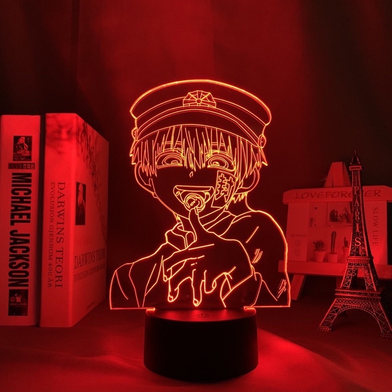 Đèn Led Anime 3d Bound Hanako Kun Đèn Ngủ Decor Quà tặng sinh nhật