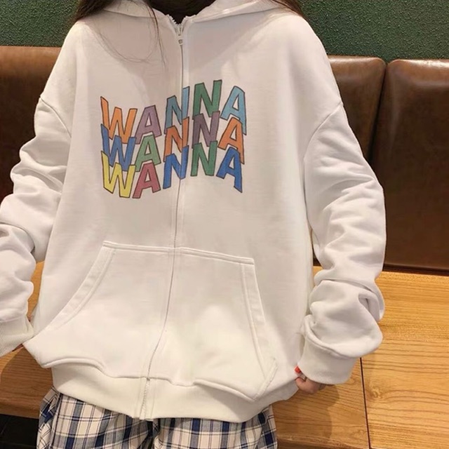 [Mã WAFS10 giảm 15% đơn 99k] Áo khoác hoodie Unisex unicorn wanna