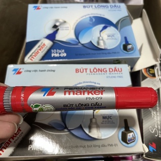 Bút lông dầu Thiên Long PM-09 (xanh đỏ đen)