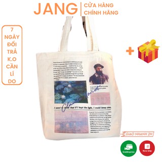 Túi xách nữ Túi Tote Đeo Vai Cỡ Lớn Monet phong cách vintage