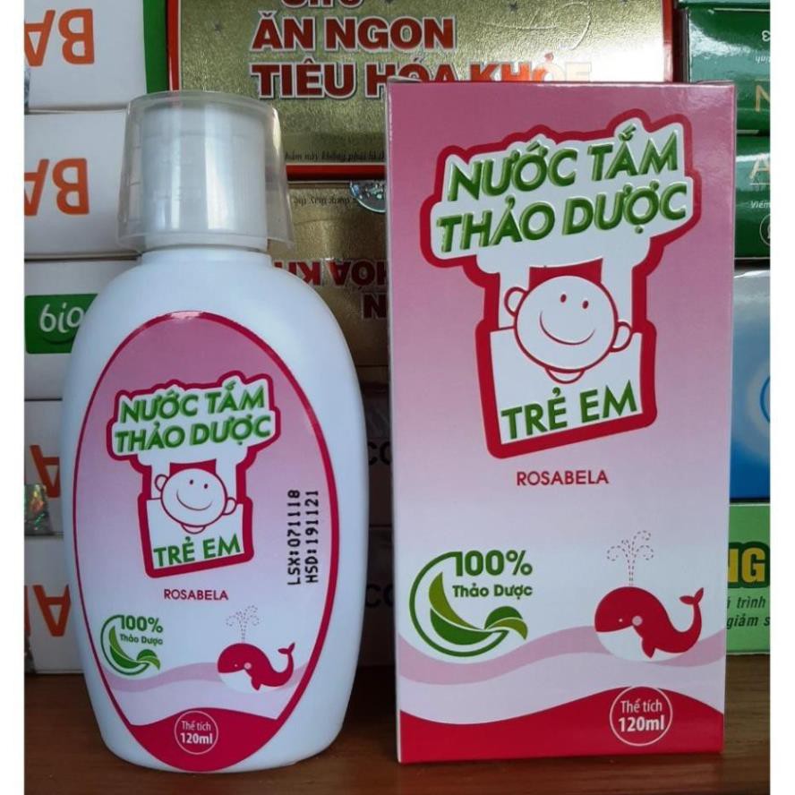 nước tắm thảo dược trẻ em ROSABELA