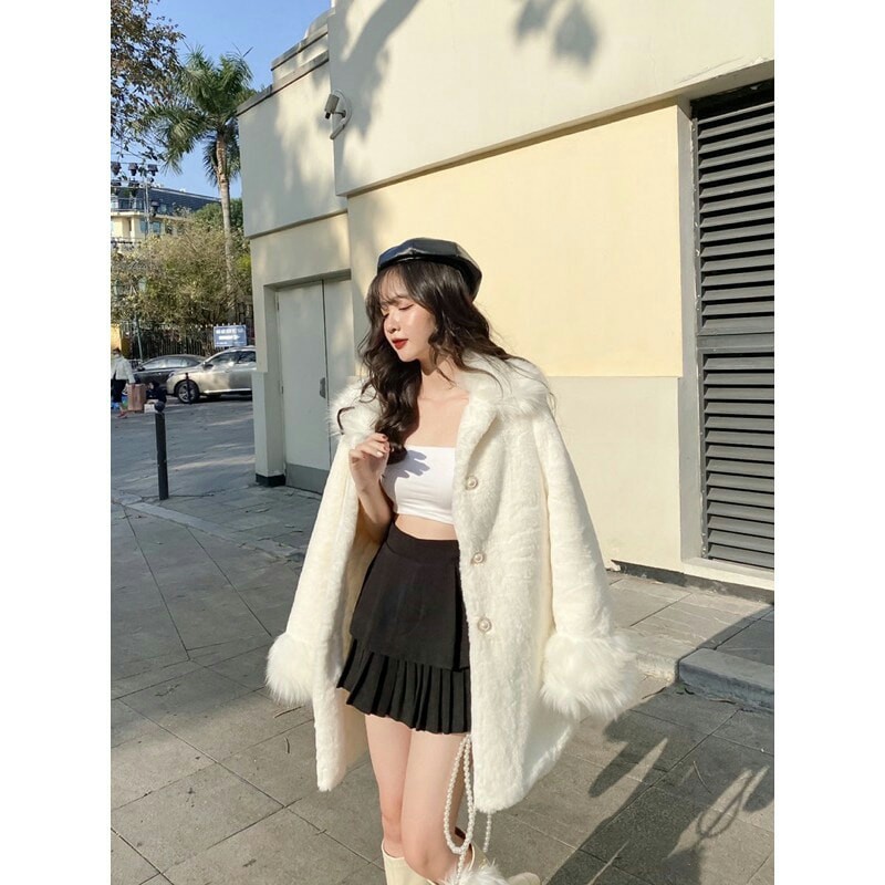 Áo khoác lông siêu dày