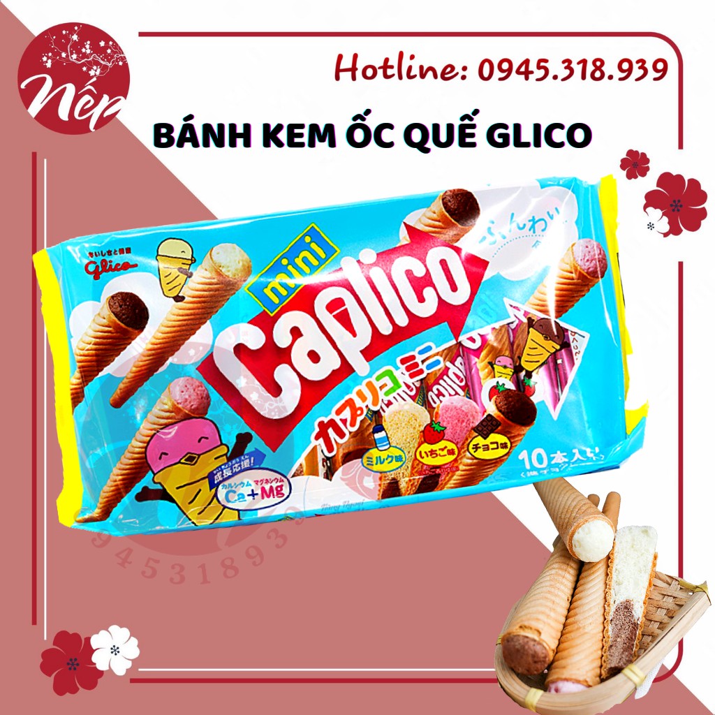 (Date T12.2022) BÁNH KEM ỐC QUẾ GLICO