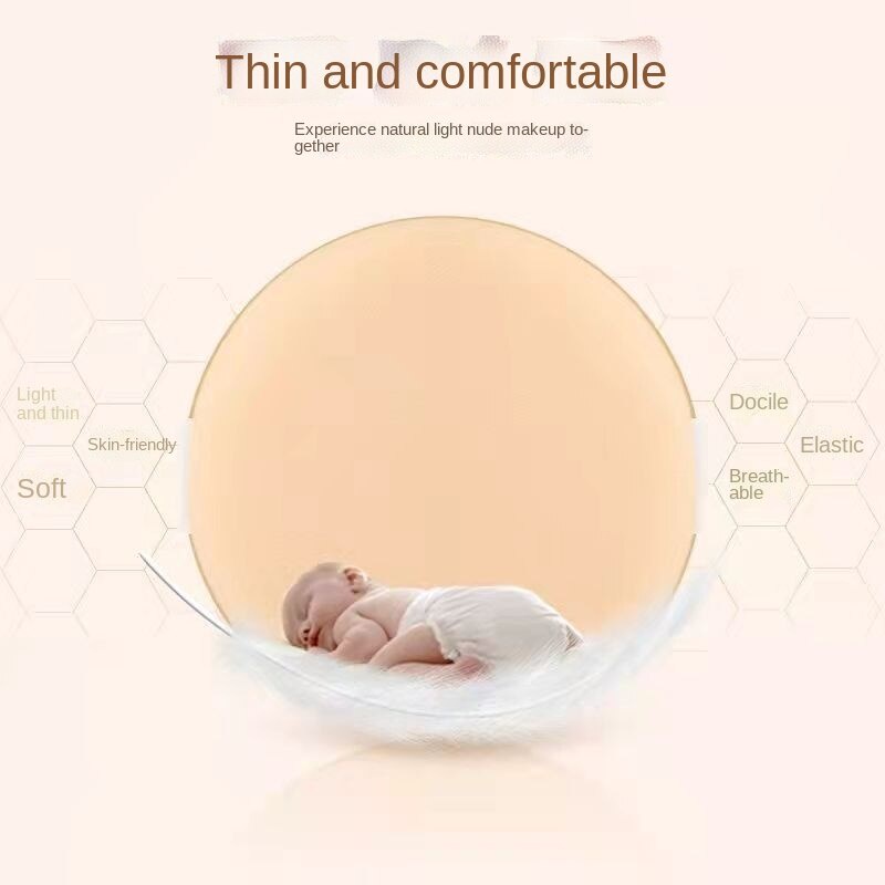 Mút Trang Điểm Hình Tròn Có Thể Sử Dụng Ướt Và Khô