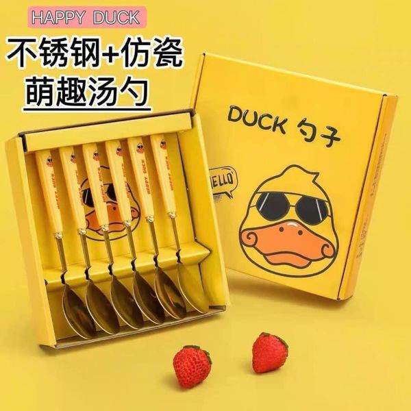 SET 6 THÌA VỊT VÀNG