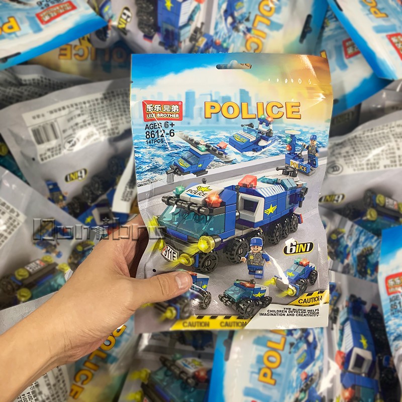 BỘ ĐỒ CHƠI XẾP HÌNH DB_LEGO đồ chơi lắp ráp Bộ 147 Khối Lắp Ráp Mô Hình Thành Phố Cho Béđồ chơi trẻ em