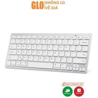 Bàn Phím Bluetooth Không Dây KB-16 - Mini Kết Nối - Iphone, Ipad, Laptop GloMart