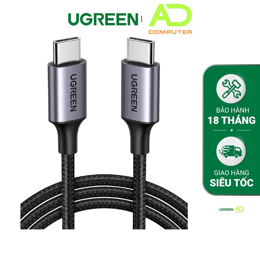 Cáp sạc nhanh USB type C PD 60W dài từ 0.5-2m UGREEN US261 - Hàng phân phối chính hãng - Bảo hành 18 tháng
