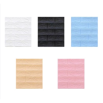 Xốp Dán Tường Giả Gạch 35cm x 38cm nhiều màu sắc