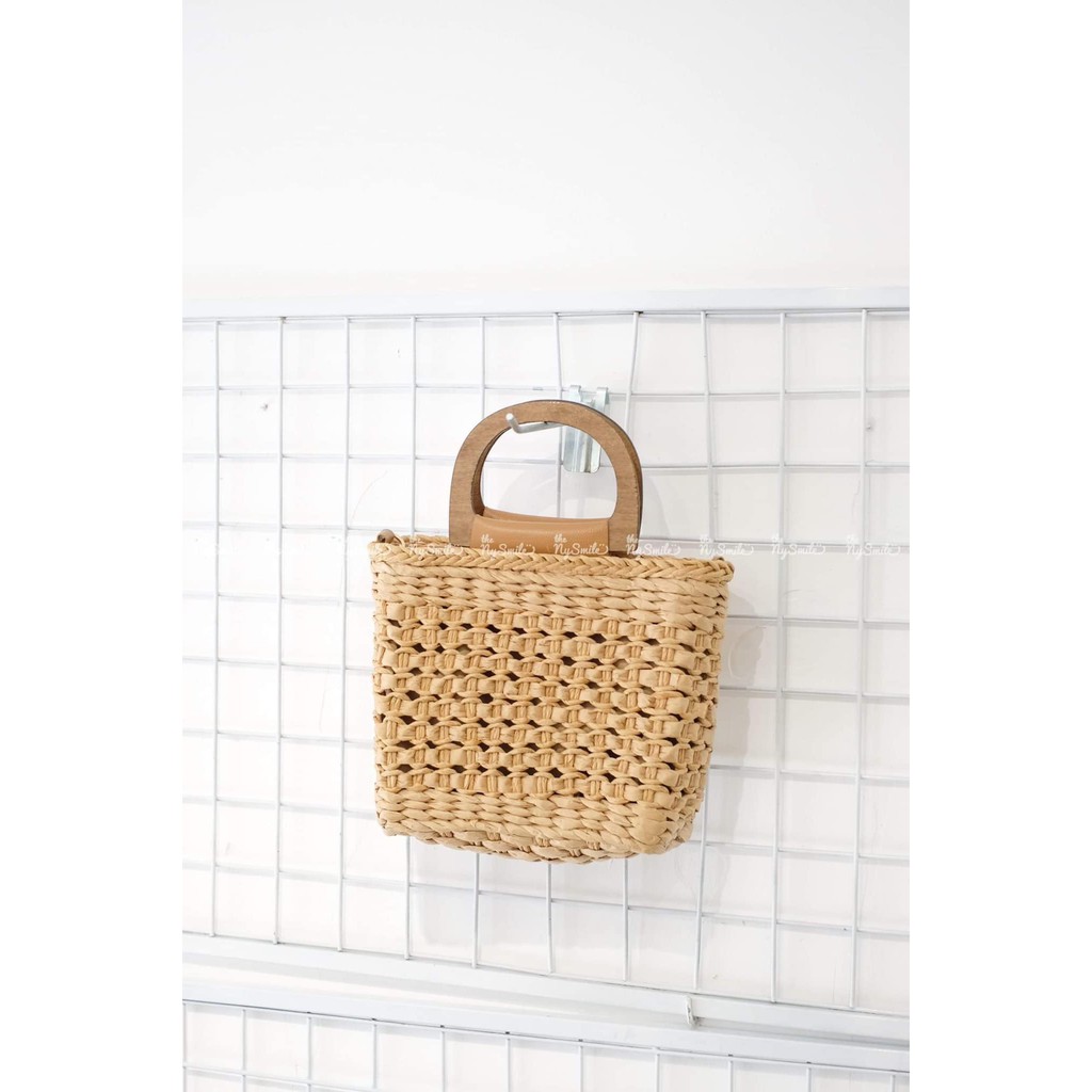 [TÚI] MOLLY - TÚI CÓI TAY GỖ - THENYSMILE