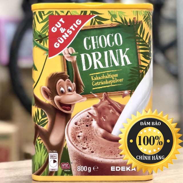 NGON MÊ LY - Bột Cacao Choco Drink Đức 800g