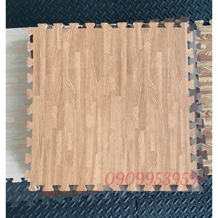 thảm xốp lót sàn vân gỗ 60x60x1cm