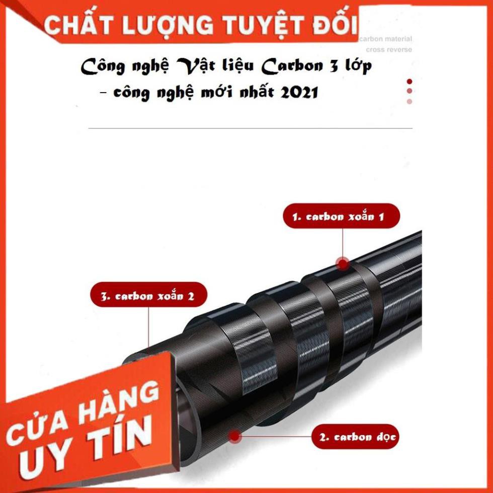 Cần câu tay 8H GW Kim Tuyến Shachenbao, Cần Câu Đài 8h cao cấp. (TẶNG ĐỌT)