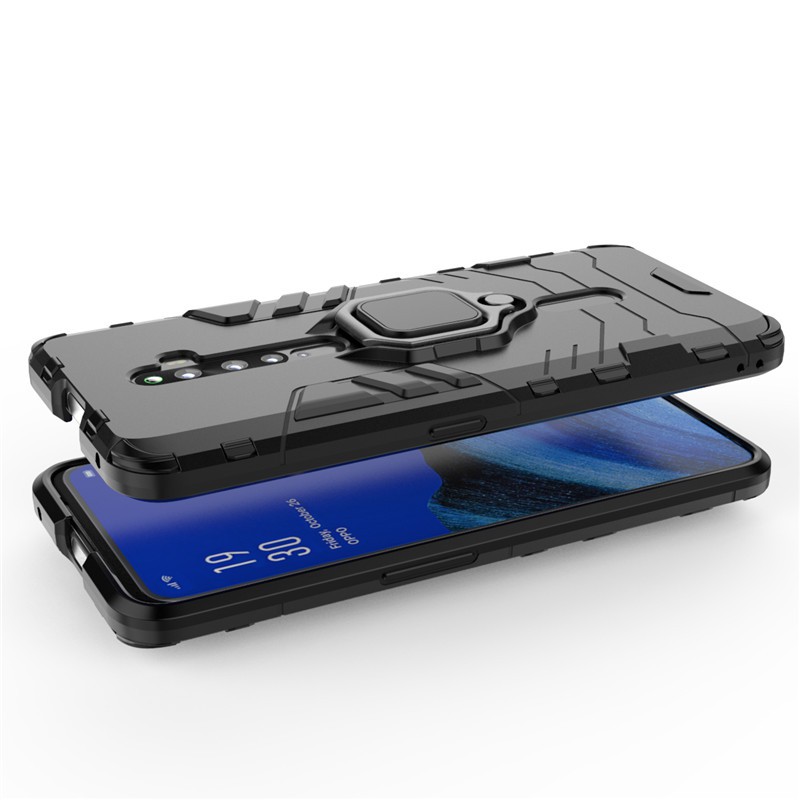 Ốp điện thoại chất liệu silicon PC + TPU cho Oppo Reno 2F