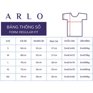 Áo Thun Trơn Basic Unisex Cổ Tròn Chất Liệu Cotton - ARLO