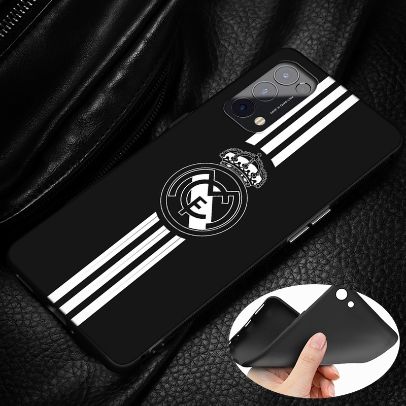 Ốp Điện Thoại Mềm Hình Logo Real Madrid Cho Samsung Galaxy M51 M31 A70 A50s A50 A40s A30s A20 A20s A10s WR183 Mới