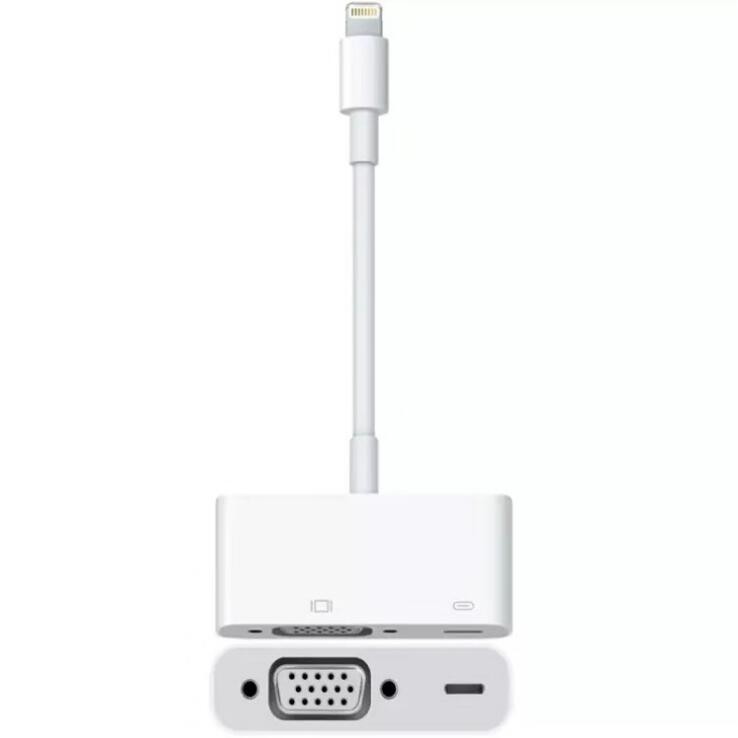 Bộ Chuyển Đổi Cổng Lightning Sang Vga + Lightning Cho Iphone / Ipad