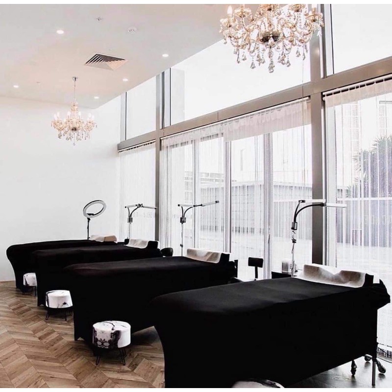 [NOW SHIP] Ga bọc giường nối mi-spa-phun xăm
