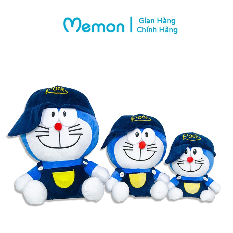 Gấu Bông Doraemon Mũ Cao Cấp Memon