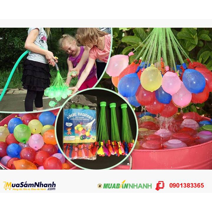 Combo 10 bộ  111 QUẢ BONG BÓNG NƯỚC MAGIC