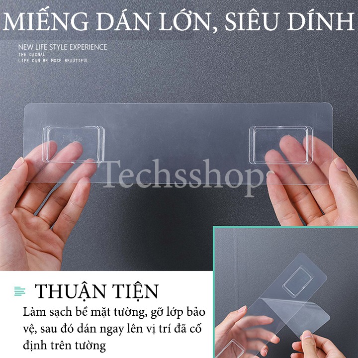 Kệ Để Bàn Chải Kem Đánh Răng Đa Năng 8in1 Renai Ra-829C Có Hộp Đựng Giấy Vệ Sinh - Loại 3 cốc, 4 cốc