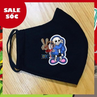 HOT khẩu trang sans undertale