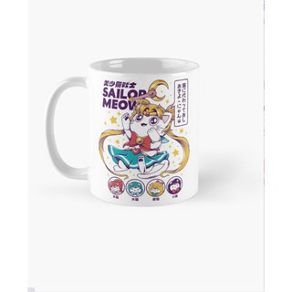Cốc sứ sailon mèo & satan