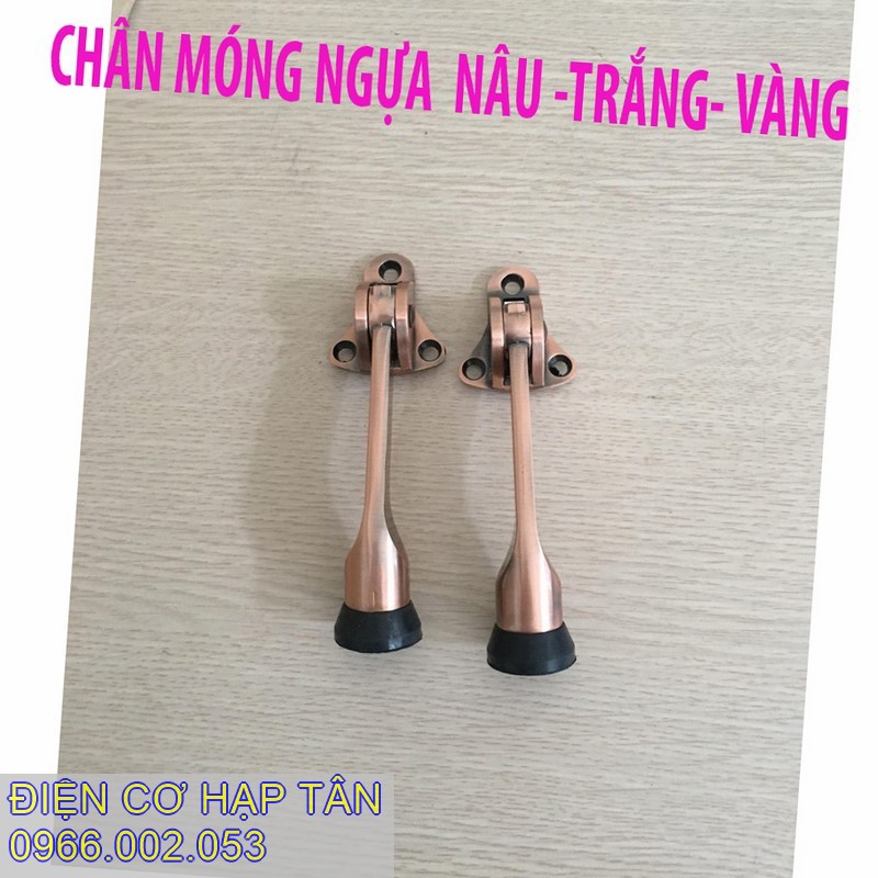 CHẶN CỬA MÓNG NGỰA  CAO CẤP  NÂU – TRẮNG - VÀNG