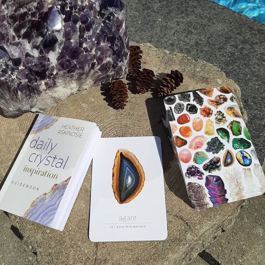 Bộ Bài Daily Crystal Inspiration Oracle (Mystic House Tarot Shop) - Bài Gốc Authentic Chính Hãng 100%