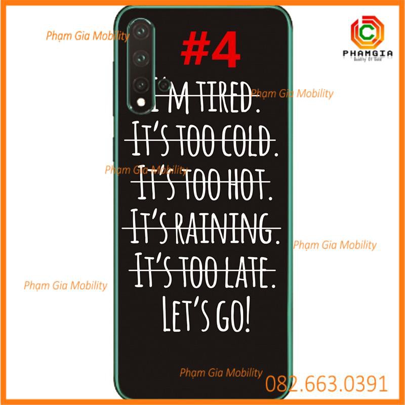 Ốp lưng Huawei Honor 20 pro/nova 5t in hình siêu dễ thương (P2)