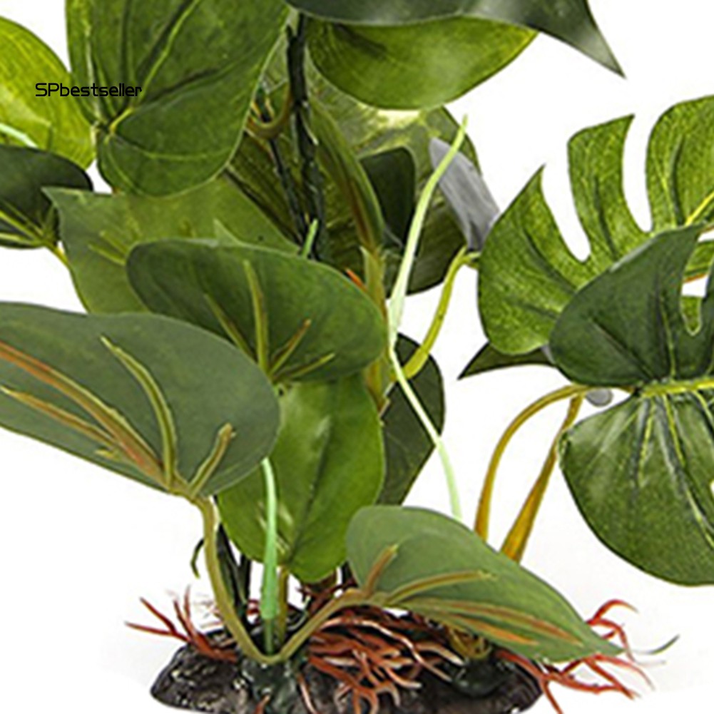 Cây Thủy Sinh Nhân Tạo Bằng Nhựa Trang Trí Hồ Cá Cảnh