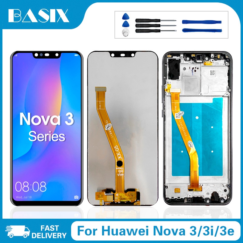 Màn Hình Cảm Ứng Lcd Thay Thế Chuyên Dụng Cho Huawei Nova 3 3i 3e PAR LX1 LX9 INE LX2 L21 ANE LX3 L23