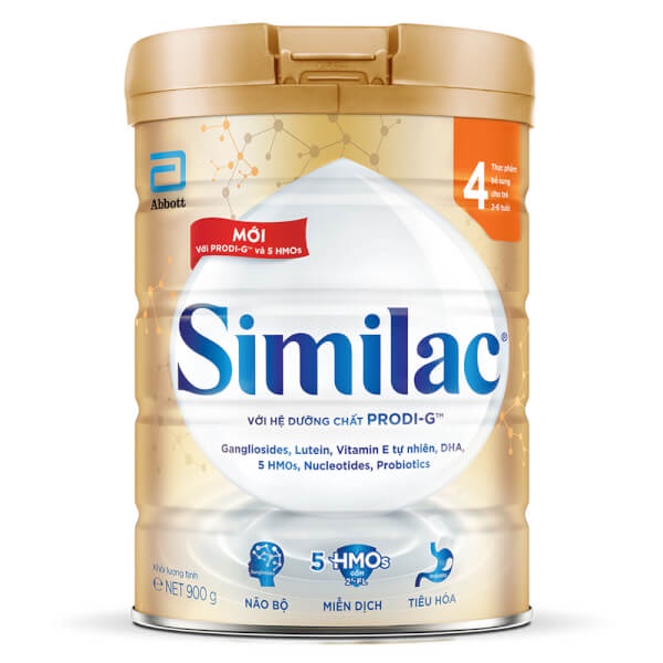Sữa bột Similac PRODI-G 4 Date (13/02/2025) 900g Mới