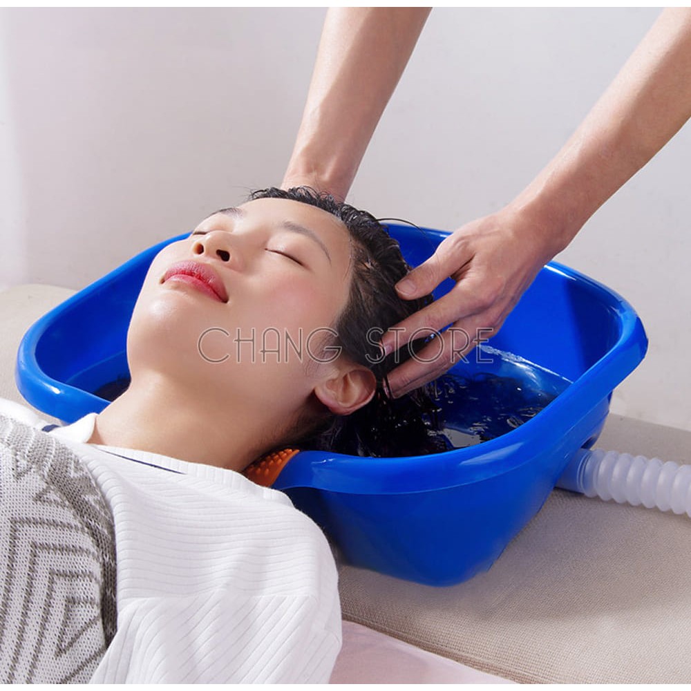 Chậu Gội Đầu CÓ ĐỆM MASSAGE ❤️ 𝑭𝑹𝑬𝑬𝑺𝑯𝑰𝑷 ❤️ Tại Giường, Tại Nhà, Thau Gội Đầu Cao Cấp Siêu Bền