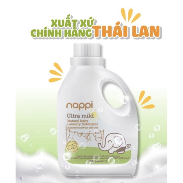 Nước Giặt Dầu Cọ Nappi 1000ml
