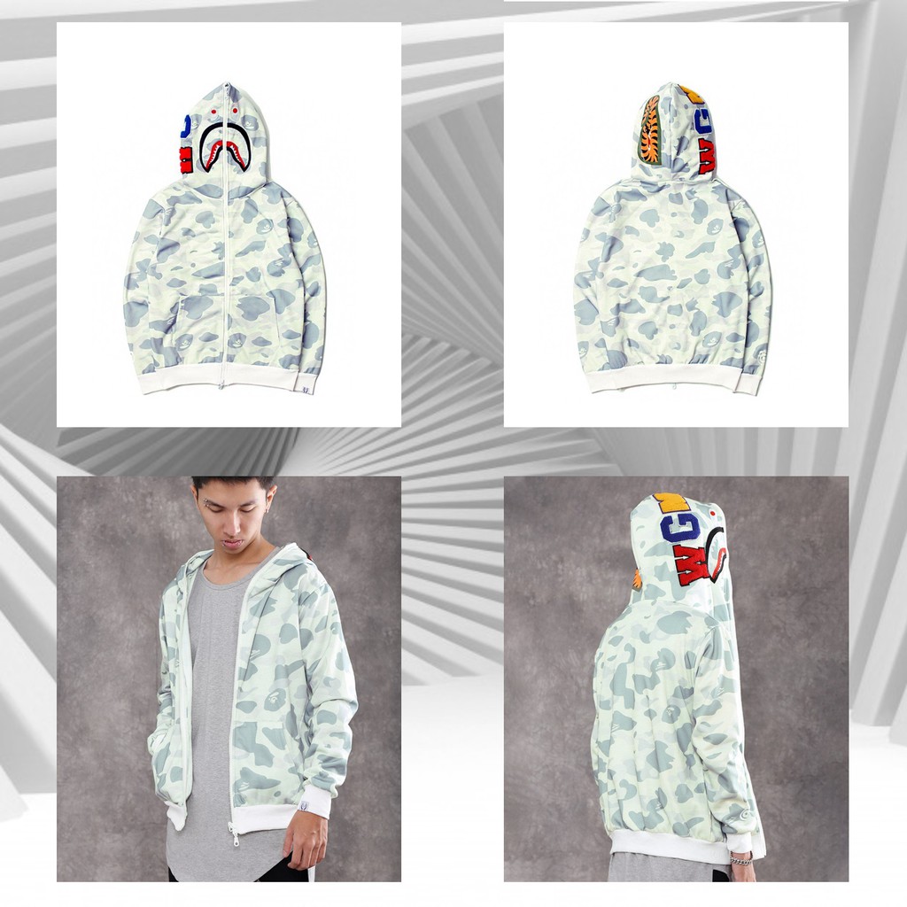 ÁO KHOÁC BAPE, OFFWHITE, SỌC TRẮNG, BADANA JACKET | BigBuy360 - bigbuy360.vn