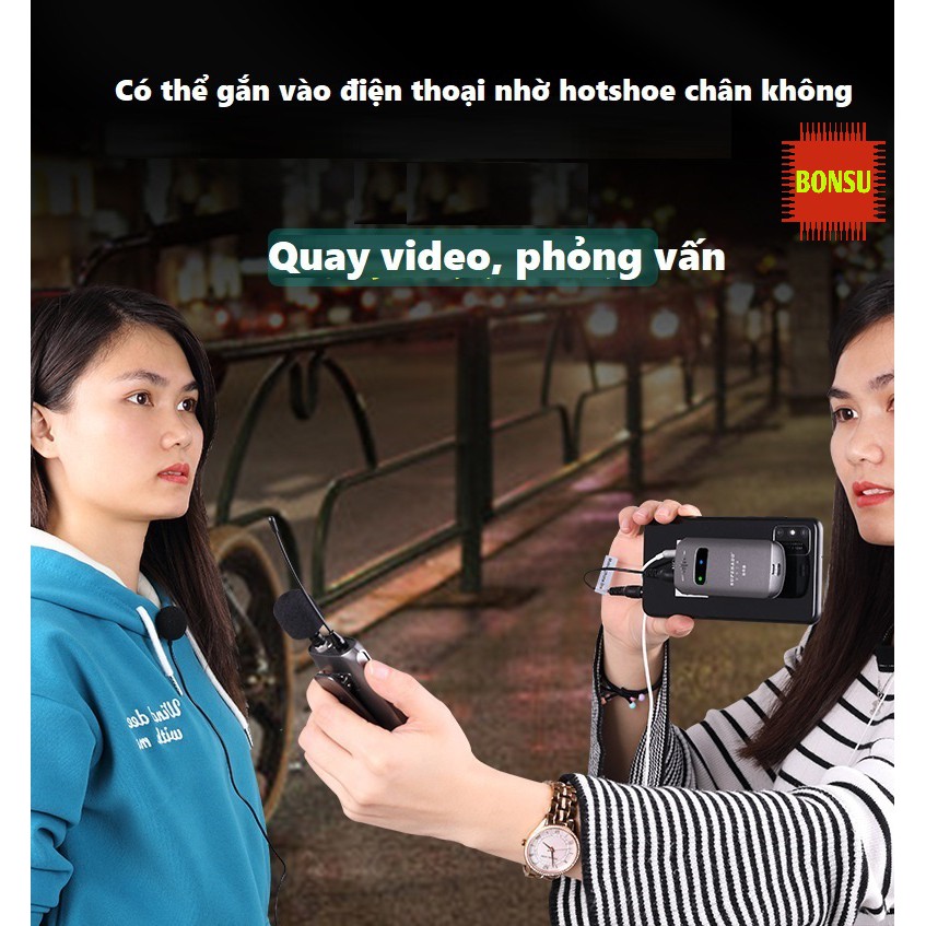 [Mã ELHACE giảm 4% đơn 300K] Micro không dây cao cấp Superadd, quay video, phỏng vấn, livestream chất âm tốt