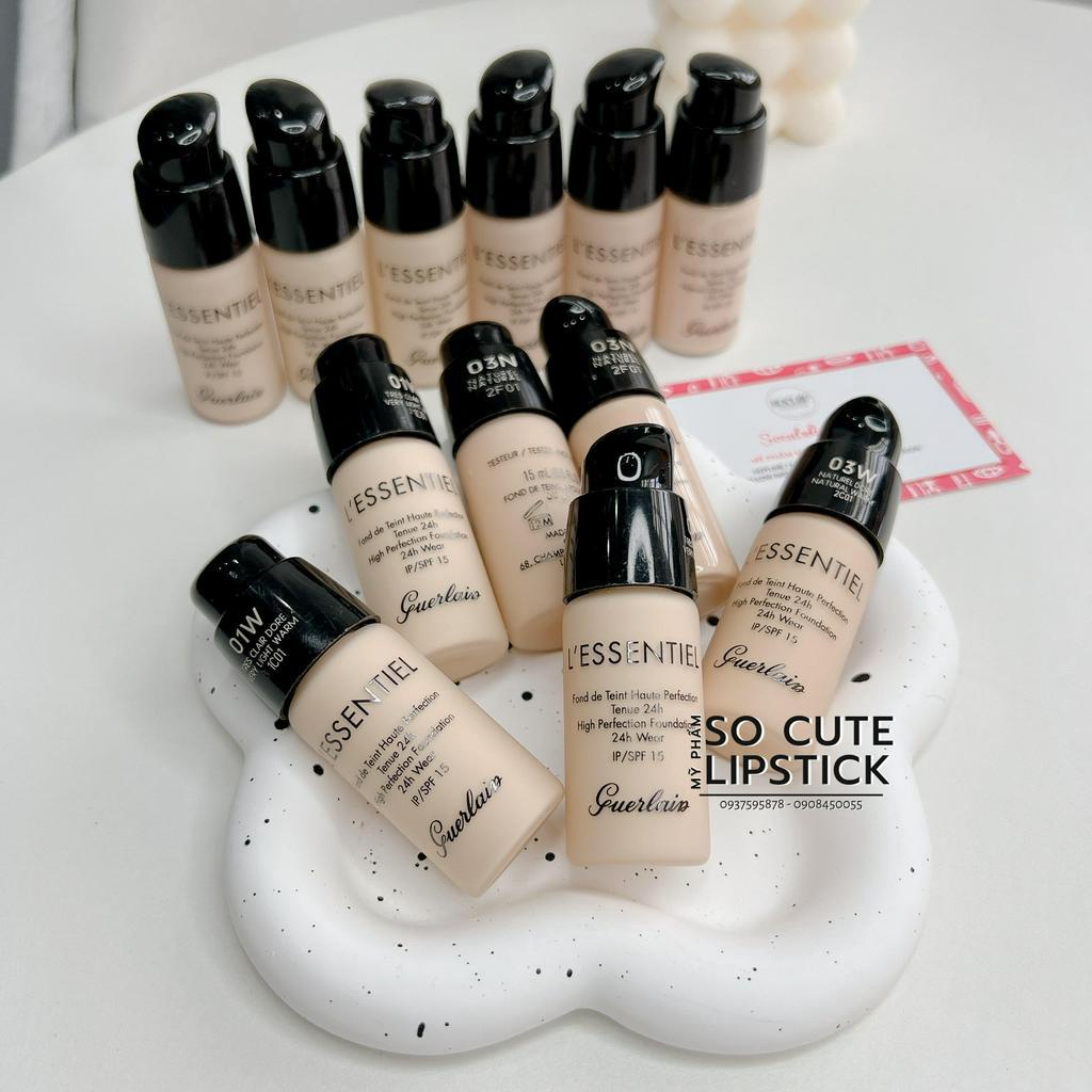 Kem nền Guerlain L'essentiel Natural Glow Foundation/ High Perfection Foundation 15ml 01W - 01N - 03W - 03N - 02N