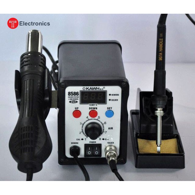 MÁY KHÒ NHIỆT VÀ HÀN THIẾC KAWH SMD-8586