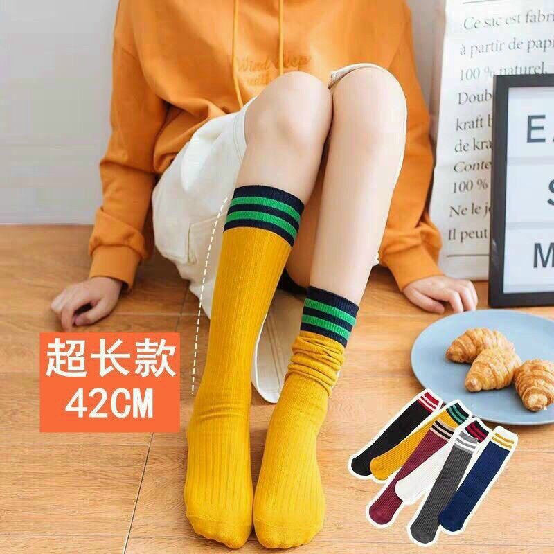 tất cổ cao nhiều màu hot hit loại đẹp mịn