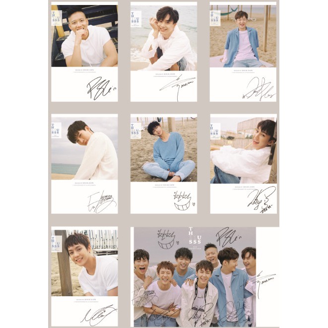 Lomo Card 24 ảnh nhóm BTOB - THIS IS US