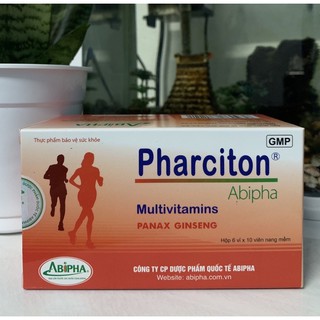 Pharciton -Bổ sung Vitamin và khoáng Chất ,giúp ăn ngon miệng (hộp 60 viên )