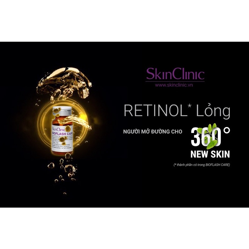 Tinh chất giảm mụn SkinClinic Bio Flash Cảre 1 lọ