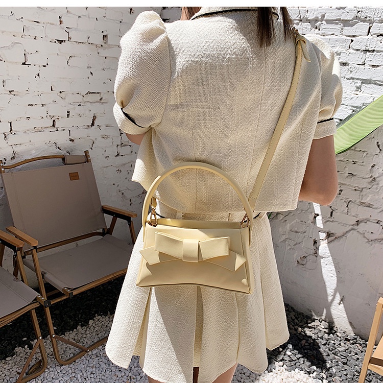 Túi Đeo Vai Đính Nơ Thời Trang Dành Cho Nữ