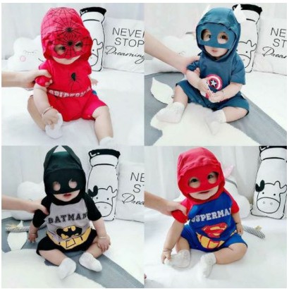 Body siêu anh hùng siêu nhân người nhện cực xinh cho bé