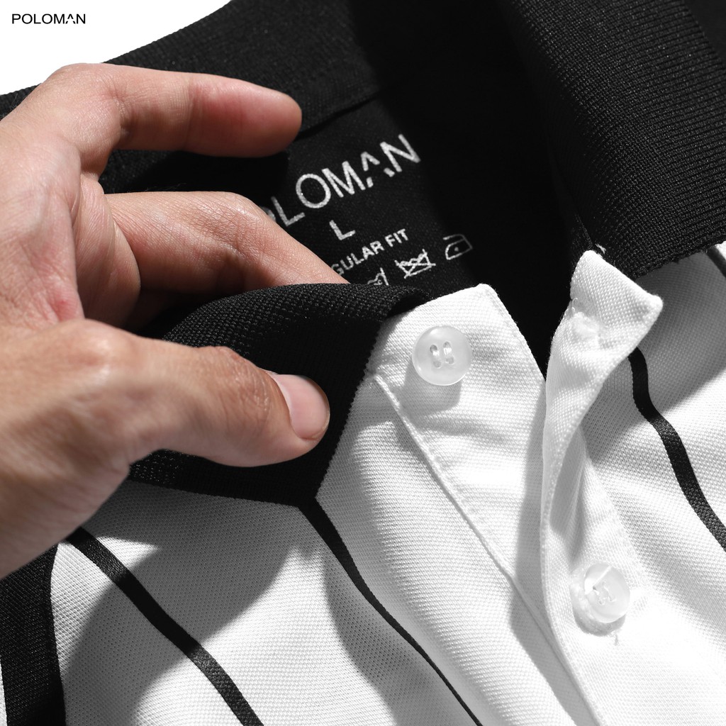 Áo thun Polo nam cổ bẻ CHECKY vải cá sấu Cotton xuất xịn, chuẩn form,sang trọng-lịch lãm P58 - POLOMAN | BigBuy360 - bigbuy360.vn