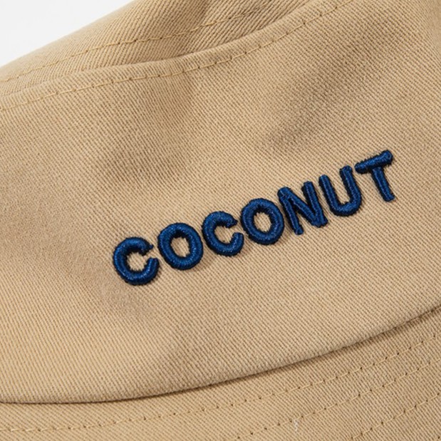 Mũ bucket chất kaki cao cấp thêu chữ Coconut