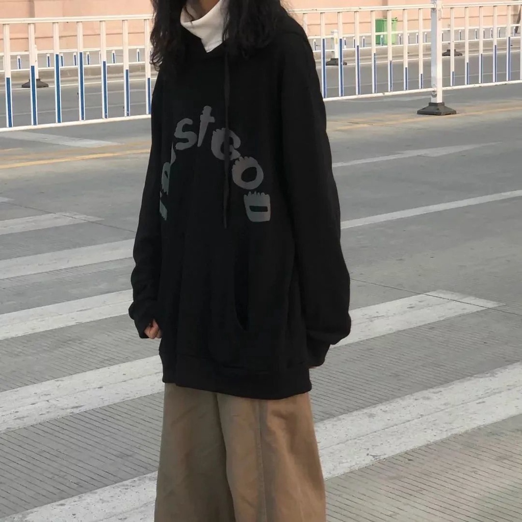 Áo Hoodie Dài Tay Thời Trang Hongkong 2022 Dành Cho Nữ